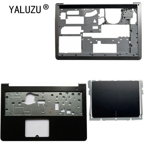 YALUZU para Dell Inspiron 15-5000, 5545, 5547, 5548, 15M ordenador portátil cubierta superior con reposamanos/Base de la cubierta inferior de la minúscula/Touchpad DP/N 0WHC7T ► Foto 1/5