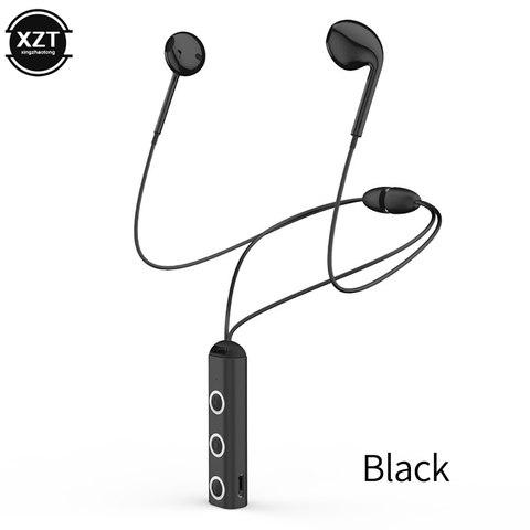 BT313-Auriculares deportivos inalámbricos con Bluetooth, manos libres, estéreo, para música, graves, con micrófono, para teléfono xiaomi y iphone ► Foto 1/6