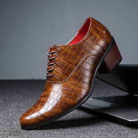 De los hombres Zapatos de tacón de cuero Formal de los hombres caliente vendiendo Crack mocasines Zapatos de moda Zapatos de Hombre Zapatos casuales Zapatos de confort Zapatos Hombre 2022 ► Foto 1/6