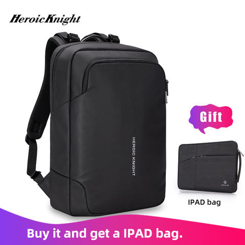 Heroic Knight-mochila de viaje para hombre, bolso multifuncional impermeable para portátil de 15,6 pulgadas, bolsa de gran capacidad, Paquete de Negocios ► Foto 1/6