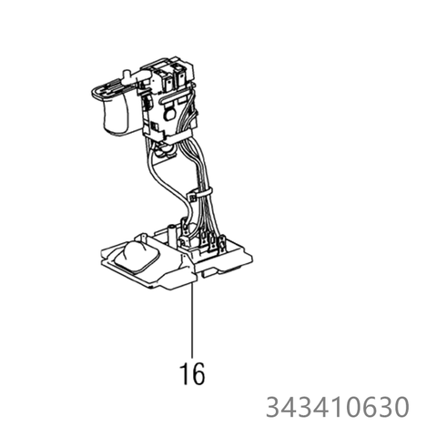 Interruptor para METABO SB18LT BS18LT bs18lquick SB 18 LT Quick 343410630, accesorios de herramientas eléctricas, piezas de herramientas eléctricas ► Foto 1/1