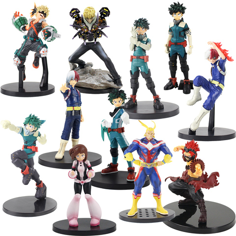 4-25cm de mi héroe Academia juguete Vol1. Smack Midoriya Izuku Shouto Todoroki Katsuki Boku no Hero Academia modelo Figurals Juguetes ► Foto 1/6