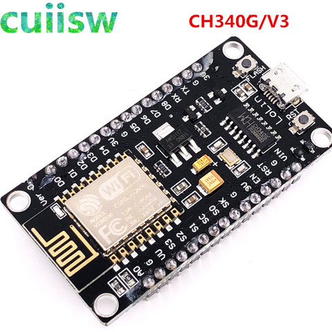 Módulo inalámbrico CH340 NodeMcu V3 Lua WIFI, tablero de desarrollo de Internet de las cosas basado en ESP8266, 10 Uds. ► Foto 1/6