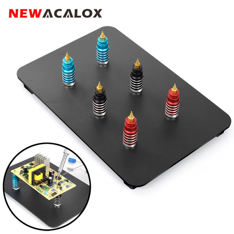 NEWACALOX-Herramientas de tres manos, Base magnética, placa PCB, Clip de fijación para soldar, accesorio de reparación de soldadura ► Foto 1/6