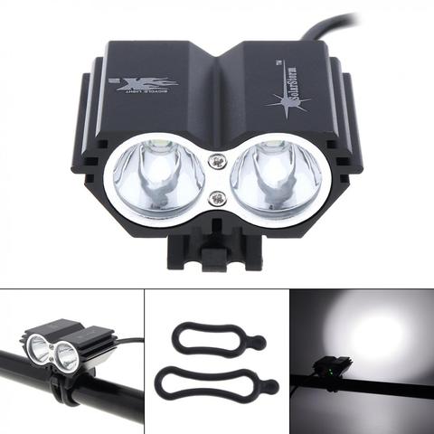 SolarStorm-faro LED impermeable para bicicleta, lámpara de 5000LM, X2, XM-L, T6 ► Foto 1/6