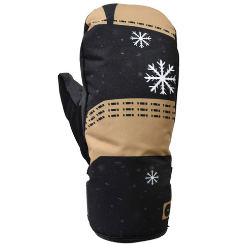 Guantes de esquí para nieve, lana cálida, guantes para hacer Snowboard, resistentes al viento y al agua ► Foto 1/6