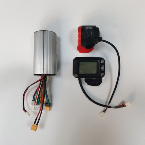 Controlador de Motor sin escobillas de aluminio, reemplazo de 24V /36V, pantalla LCD, acelerador de freno, piezas de Scooter ► Foto 1/6