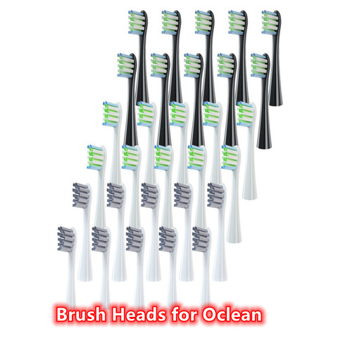 Cabezal de repuesto para cepillo de dientes Oclean SE +/Air/One/Z1/F1/X serie Pro, cepillo de dientes eléctrico sónico, Limpieza Profunda, 10 Uds. 20 piezas/30 Uds. ► Foto 1/6