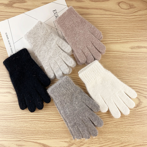 Guantes de invierno de felpa para mujer ► Foto 1/5