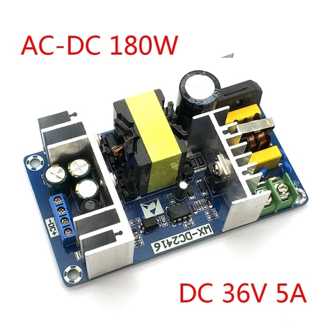 CA 100-240V a CC 36V 5A 180W AC-DC módulo del interruptor de la fuente de alimentación ► Foto 1/5