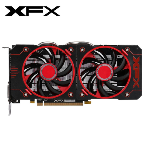 XFX-tarjetas gráficas RX 560, 4GB, AMD, GPU, Radeon, 4GB, 4G, pantalla de vídeo, mapa de juegos de escritorio, Videocard, minería, 570, 580 ► Foto 1/6