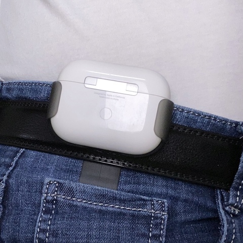 Funda de Clip de transporte para Apple Airpods Pro soporte de cinturón Clip de bolsillo accesorio para AirPods 1/2 funda de auriculares ultraligera ► Foto 1/6