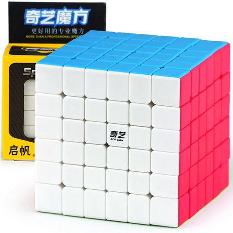 Qiyi Qifan S-cubo mágico de 6x6, Cubo de Velocidad Profesional de 6x6x6, juguetes educativos, Cubo de competición ► Foto 1/6