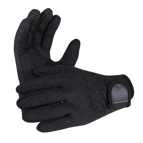 Guantes de neopreno para hombre y mujer, de 1,5mm, para buceo, cálido y duradero, color negro ► Foto 1/5