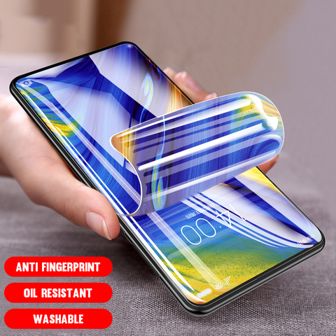 Película de hidrogel cubierta completa protectora de teléfono para Meizu M6 M5 M3 M2 Note 9H HD Protector de pantalla del teléfono en Meizu M6S M5S M3S ► Foto 1/6