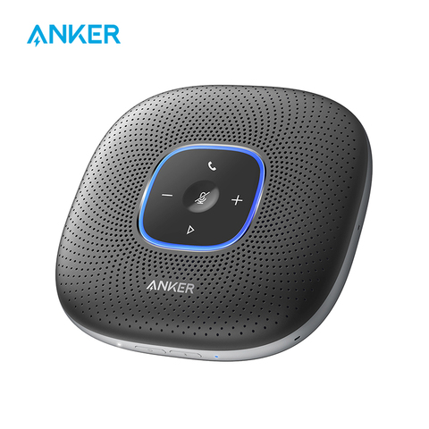 Anker PowerConf altavoz de conferencia con Bluetooth Speakerphone con 6 micrófonos, pastilla de voz mejorada, tiempo de llamada de 24H ► Foto 1/6