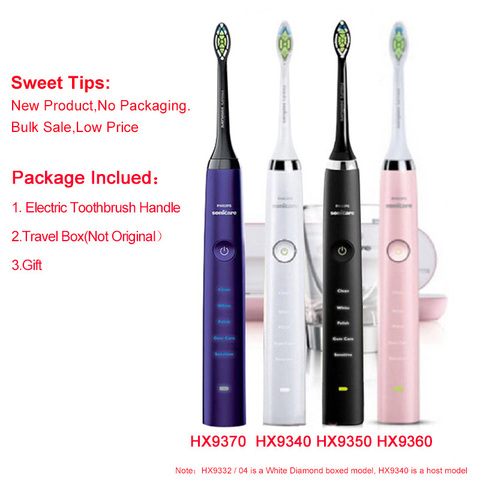 Mango de cepillo de dientes Philips Sonicare, cepillo de dientes recargable con modo de limpieza profunda HX9340 HX9350 HX9360 HX9370, nuevo ► Foto 1/6