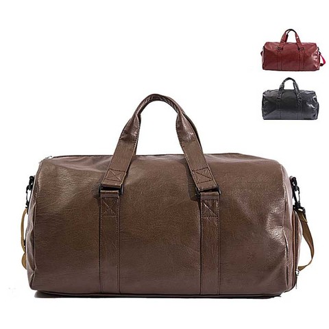 Bolsa de viaje para hombres, bolsa de almacenamiento para zapatos independiente, gran Fitness, bolsos de cuero PU, bolsos para mujeres, bolsa de equipaje ► Foto 1/5