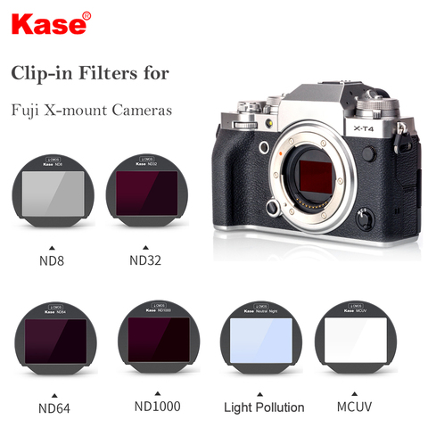 Kase construido en CMOS Protector MCUV/y/filtro para contaminación para Fuji X-montaje de cámara X-T4 X-T3 X-T2 X-T40 X-T30 X-PRO3 X-H1 ► Foto 1/6