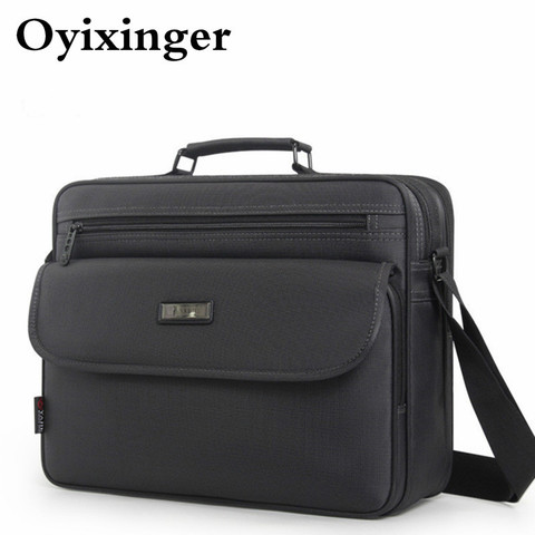 OYIXINGER-maletín de diseñador para hombre, maletines de negocios de alta calidad, bolsos de hombro tipo bandolera ► Foto 1/6