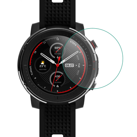 Protector de pantalla de vidrio templado para Xiaomi Huami AMAZFIT Stratos 3, reloj deportivo inteligente con GPS ► Foto 1/3