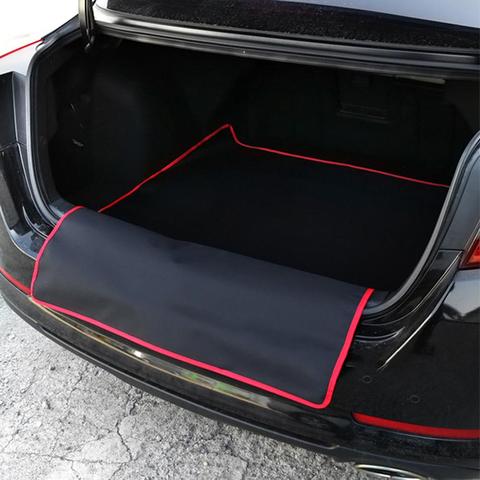 Mascota para coche Mat tronco Oxford tela impermeable perro gato cubiertas de asiento trasero maletero trasero de coche Mat ACCESORIOS DE Interior DE COCHE 110x95cm ► Foto 1/6