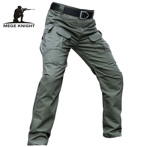 Mege-Pantalones tácticos de camuflaje para hombre, ropa de combate militar, pantalones Cargo informales, Ripstop, envío directo de fábrica ► Foto 1/6