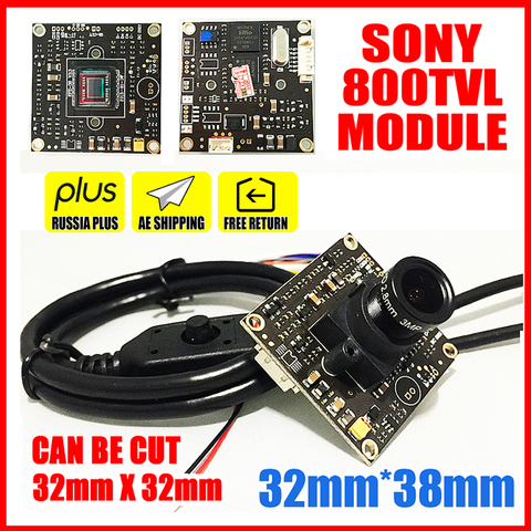 Módulo de chip para cámara Sony CCD effio-e 800tvl, 4141 + 673, gran angular, nuevo estilo, 1/3 