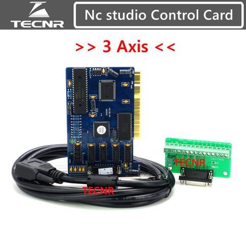 Ncstudio controller 3 axis nc studio system para cnc router 5.4.49/5,55/5.5.60 versión en inglés ► Foto 1/6