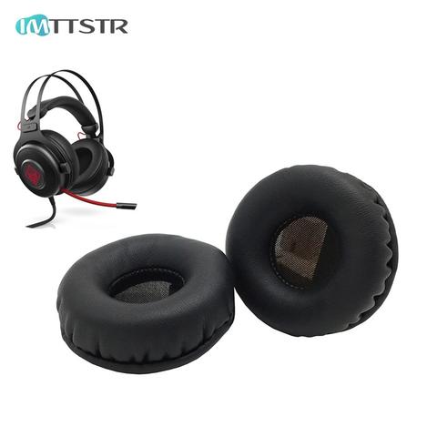 IMTTSTR-almohadillas para las orejas para HP omen 800, funda para auriculares, cubierta para orejera, almohadillas de repuesto para almohadillas, 1 par ► Foto 1/6