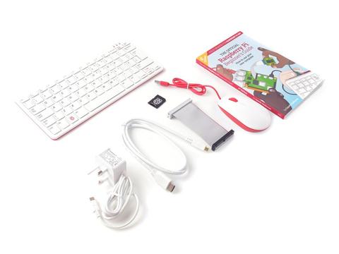 Raspberry Pi 400, un ordenador potente y fácil de usar incorporado en un teclado, 4GB de LPDDR4-3200, USB, puertos HDMI GPIO header, ► Foto 1/6