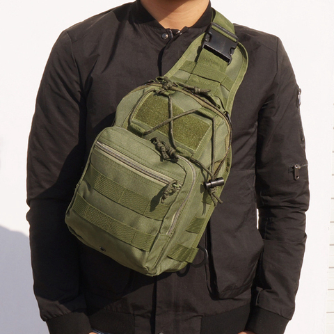 Bolso táctico militar para hombre, bolsas de hombro para escalada, deportes al aire libre, pesca, Camping, caza, senderismo, viaje, bolsa Molle ► Foto 1/6