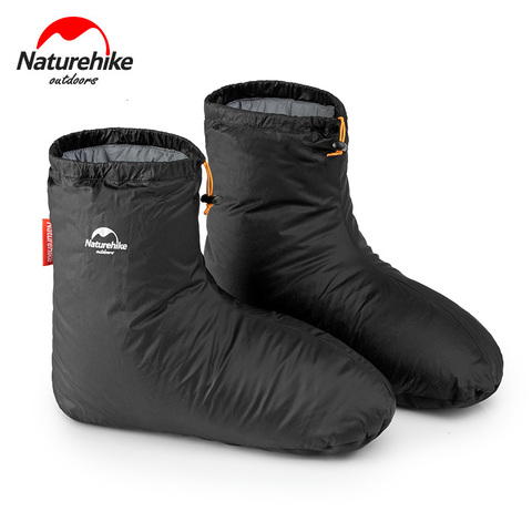 Naturehike-fundas para zapatos de ganso blanco, 700FP, para acampar, interior, Unisex, para invierno, cálidas, impermeables, a prueba de viento, ForKeep Warm, 90% ► Foto 1/6