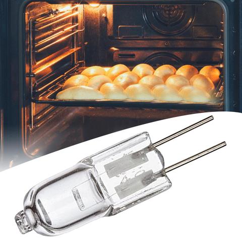 Lámpara de bombilla halógena para horno G4, 12V, 20W, 500, resistente a altas temperaturas, lámpara de pared duradera, Bombilla de repuesto para estufa ► Foto 1/6