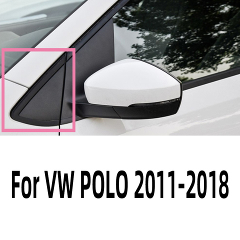 Para VW Polo Vento 2011, 2011, 2012, 2022 nuevo triángulo cubierta Exterior moldura para espejo retrovisor 6R0 853 273 6R0 853 274 6R0853273A ► Foto 1/6