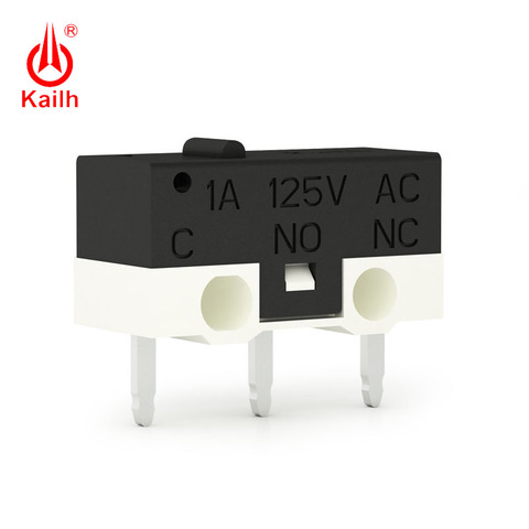 Kailh-microinterruptor con 1.000.000 ciclos de vida mecánica y clasificación de 1A 125V CA, longitud de 3,30mm ► Foto 1/4