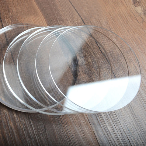 Discos circulares acrílicos de 3mm, transparentes ► Foto 1/6