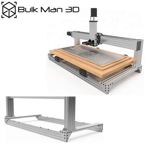 4 ejes c-beam Machine CNC XL Kit DIY c-beam grabado fresadora gran paquete kit con motores paso a paso Nema 23 DE 345 onzas * ► Foto 1/6