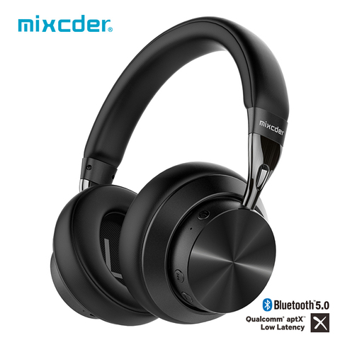 Mixcder E10 aptX auriculares Bluetooth de baja latencia cancelación activa de ruido auriculares inalámbricos HD con micrófono para teléfonos móviles PC TV ► Foto 1/6