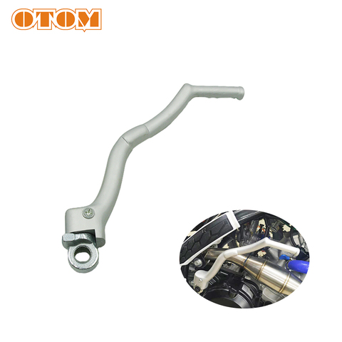 OTOM-Pedal de palanca de arranque forjado para motocicleta, CNC, para ZONGSHEN 250CC NC250 NC 250, motor de Motocross, Dirt Bike, todoterreno ► Foto 1/6