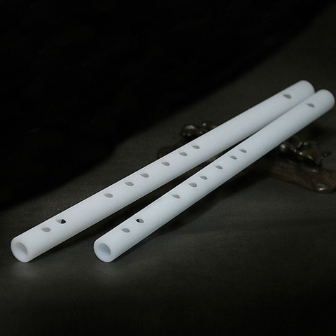Flauta de Jade sin membrana instrumento musical profesional, flauta corta de estilo coreano japonés antiguo, piccolo, 1 unidad ► Foto 1/6