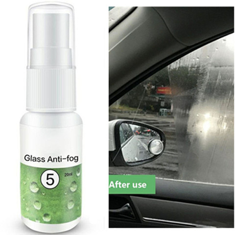 Agente antivaho para ventana de coche, cristal impermeable, espray, accesorios de limpieza, 20ml ► Foto 1/6