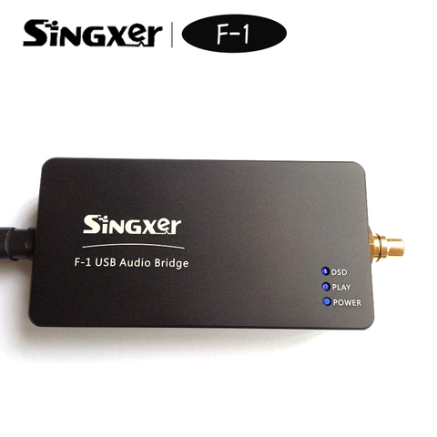 SINGXER F-1 XMOS módulo de interfaz digital USB con chip XU208, versión mejorada de alta gama U8 con funda protectora de aluminio CNC ► Foto 1/5