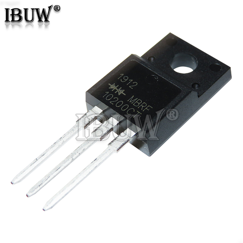 10 Uds MBRF10100 MBRF10200 MBRF20100 MBRF20220 LM317T IRF3205 Transistor TO-220F TO220F MBRF10100CT MBRF10200CT MBRF20100CT TO220 ► Foto 1/5