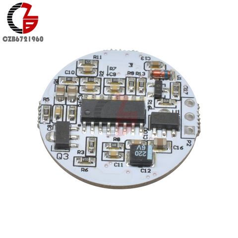 DC 5 V 12 V LED microondas Sensor interruptor módulo PIR Sensor de movimiento interruptor de luz para luz LED bombilla DIY TTL salida de señal ► Foto 1/6