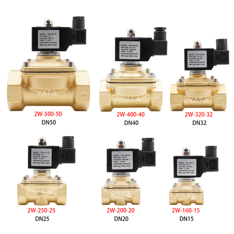 Válvula Solenoide normalmente cerrada para aire de aceite de agua, AC220V DC12V DC24V AC24V,G3/8 