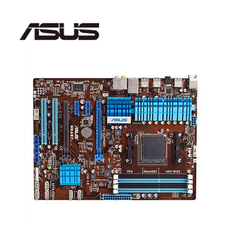 Placa base usada Original para ASUS M5A97, AM3 + DDR3, 32GB, AMD 970, FX, M5A97, SATA III ► Foto 1/1