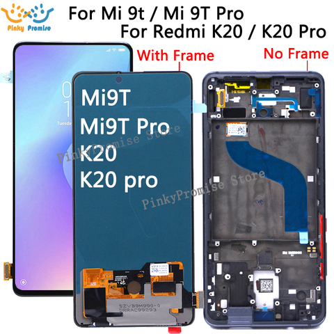 Pantalla lcd de 6,39 pulgadas para xiaomi mi 9t MONTAJE DE digitalizador con pantalla táctil para mi 9t pro, repuesto de pantalla lcd para redmi K20 Pro K20 lcd mi 9t lcd ► Foto 1/6