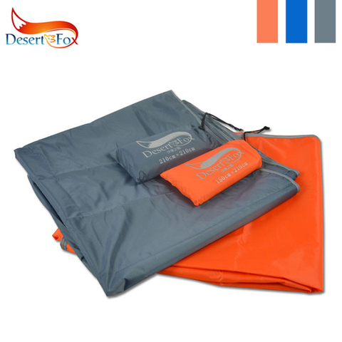 Alfombra de Picnic impermeable para suelo, carpa para el desierto y el zorro, carpa ultraligera con bolsillo, carpa para playa con huellas, con saco para Camping senderismo ► Foto 1/6