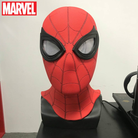 Marvel Cosplay héroe Spiderman expedición campana máscara Pvc negro traje  sigiloso alrededor de Halloween sombrero niños regalo - Historial de  precios y revisión | Vendedor de AliExpress - Anniversary Store |  